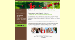 Desktop Screenshot of centralobgyn.com